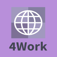 Arbeitsvermittung 4Work Logo